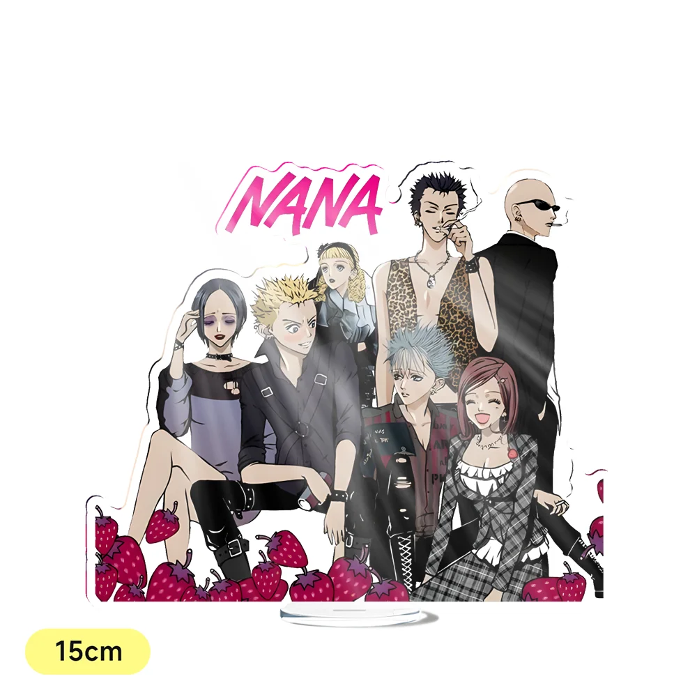 Cartoon Nana Anime Stand Oosaki Nana Komatsu Nana 15cm Acrylic Figure Cosplay Standing Model Plate Christmas Gift