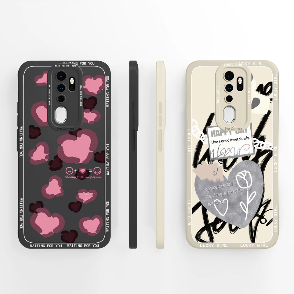 For OPPO A9 A5 (2020) Coque Avocado Panda Case Silicone Soft Durable Fundas For A5(2020) OPPOA9 (2020) Phone Cover Shell Cases