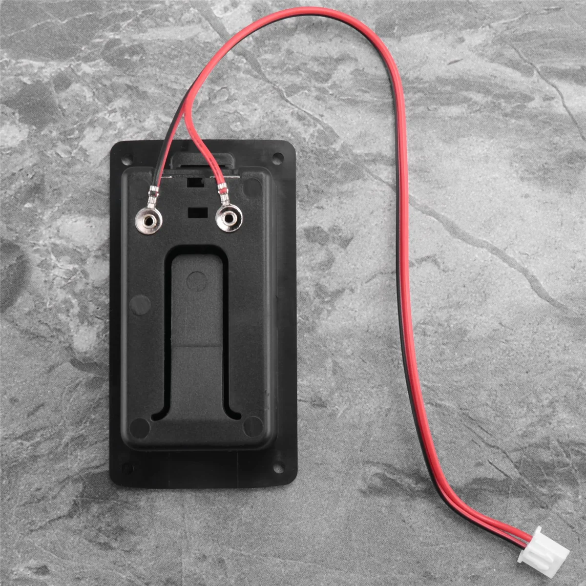 Penutup baterai Pickup aktif gitar pemasangan datar 9V kotak penyimpan baterai casing penyimpanan untuk gitar elektrik Aksesori Bas kaya