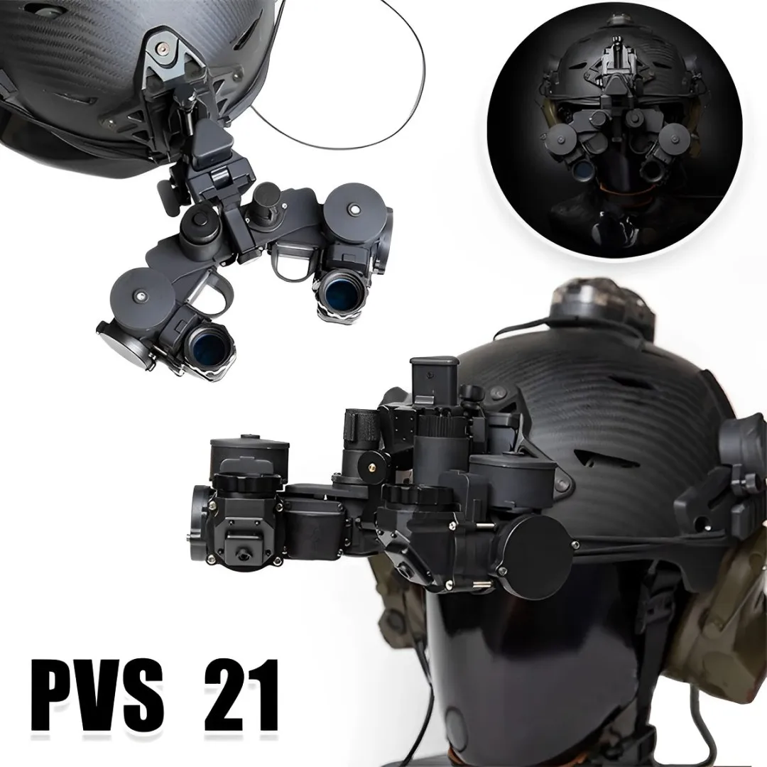 

PVS21 Tactical Night Vision Model Adjustable Lifting NVG Non-Functional Hunting Kit for Role-Playing Film and Television Props