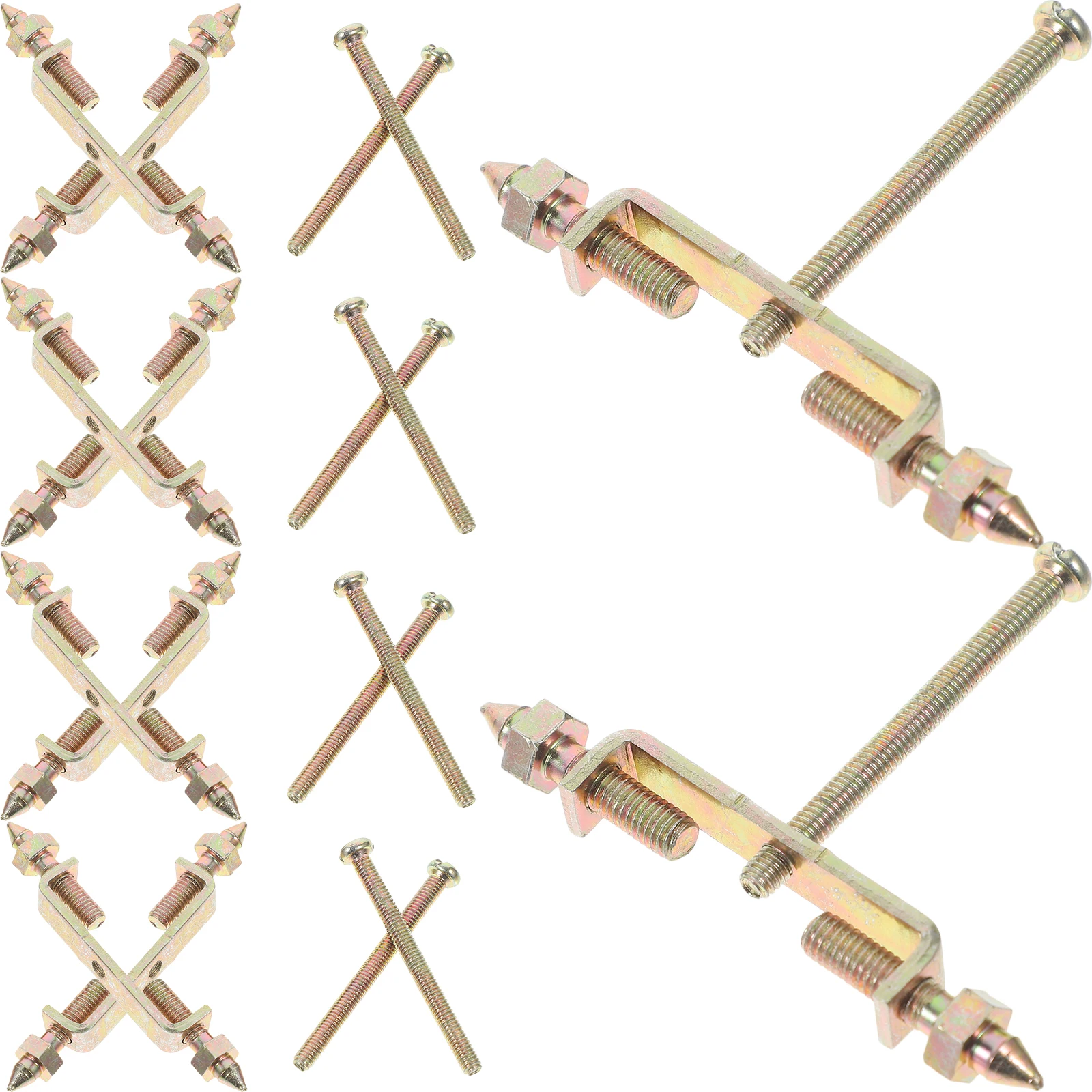 

10pcs PVC 86 Type Wire Box Repairer Rod Electric Mounting Box Insulation Repair Device for Switch Outlet