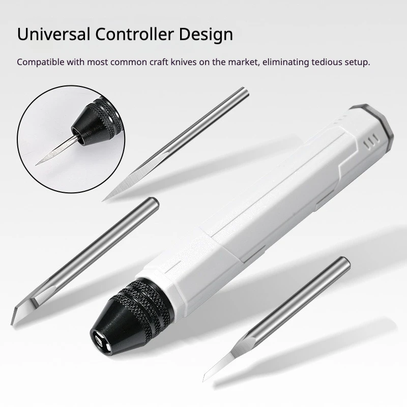 MSWZ MS-106 Universal Scribing Handle Model Engraving Pen Grip for Gundam Military Model Hobby DIY Craft Tool (Handle Only)
