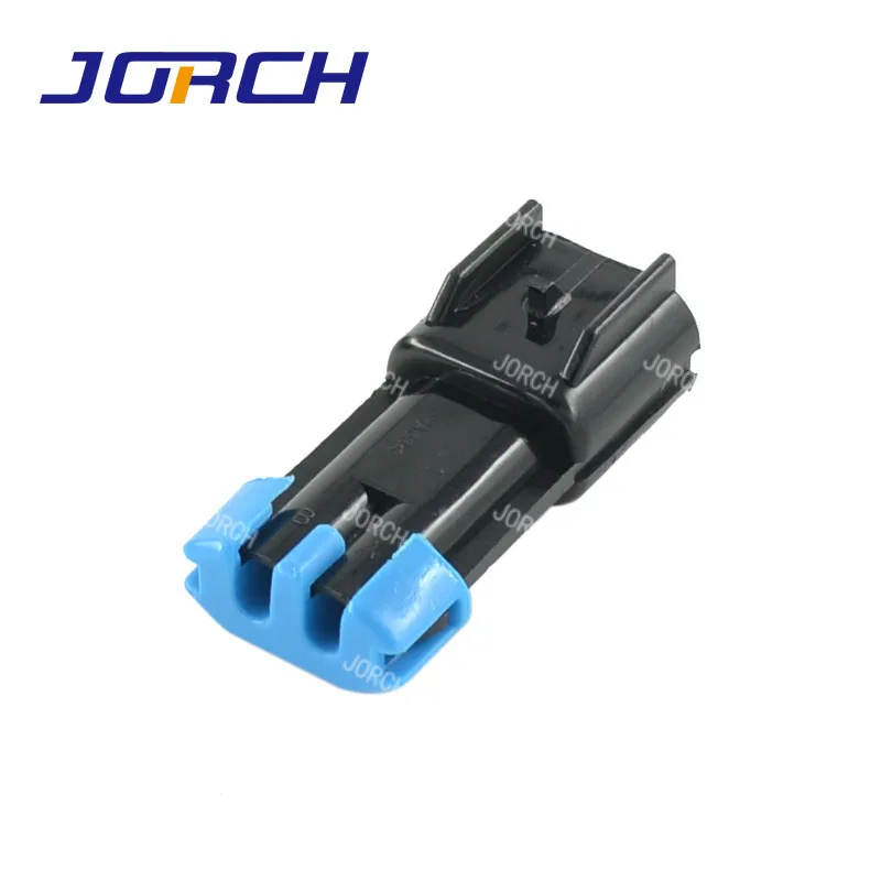 10 sets 2 Pin Male GM Weather Pack Waterproof Sensor Fan Electronic Plug Automotive Wiring Connector 15300002 with lock 15300014