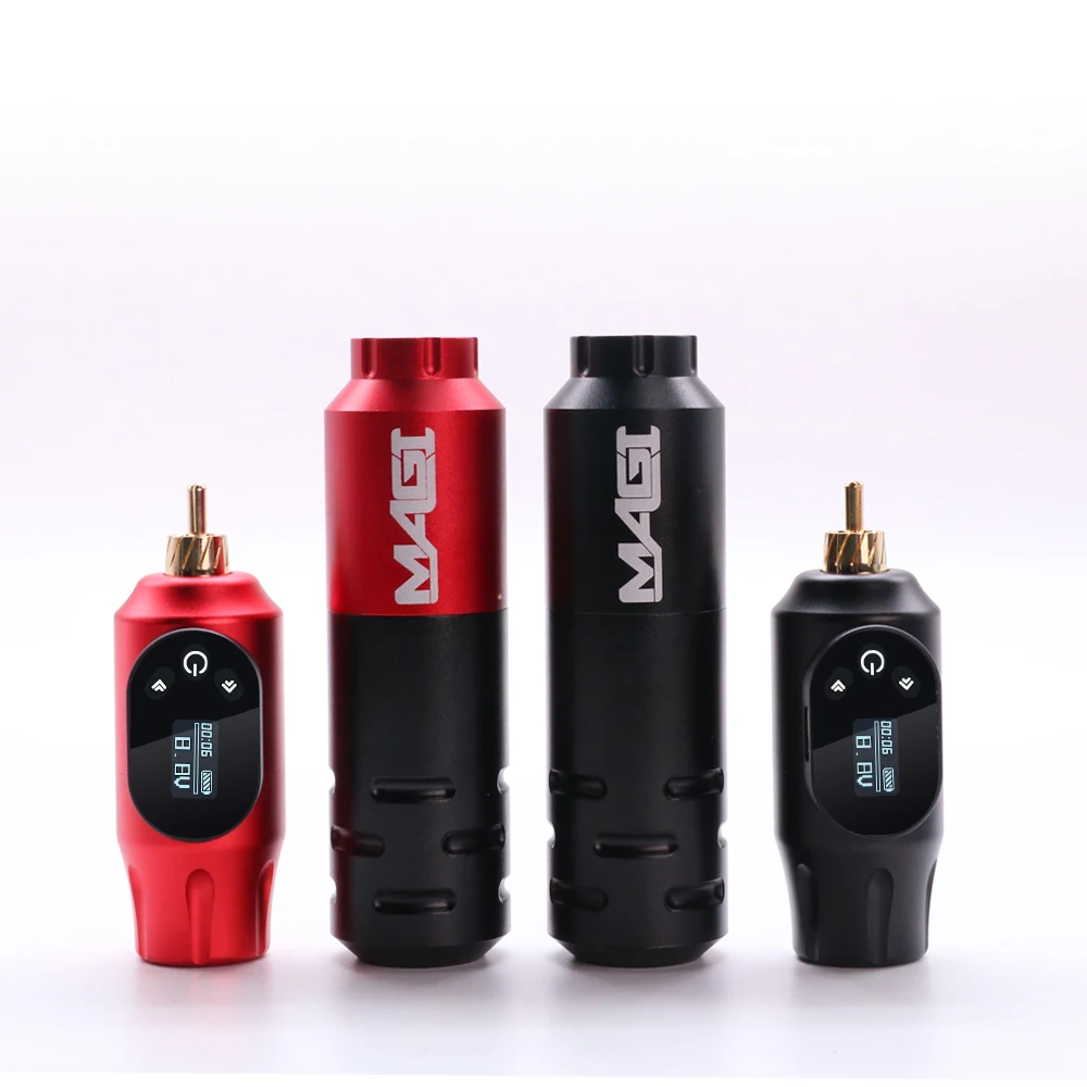 

Professional Tattoo Pen Kit Tattoo Accesories Studio Supplies Wireless Tattoo Power Supply RCA Interface Tattoo Machine Pen Set