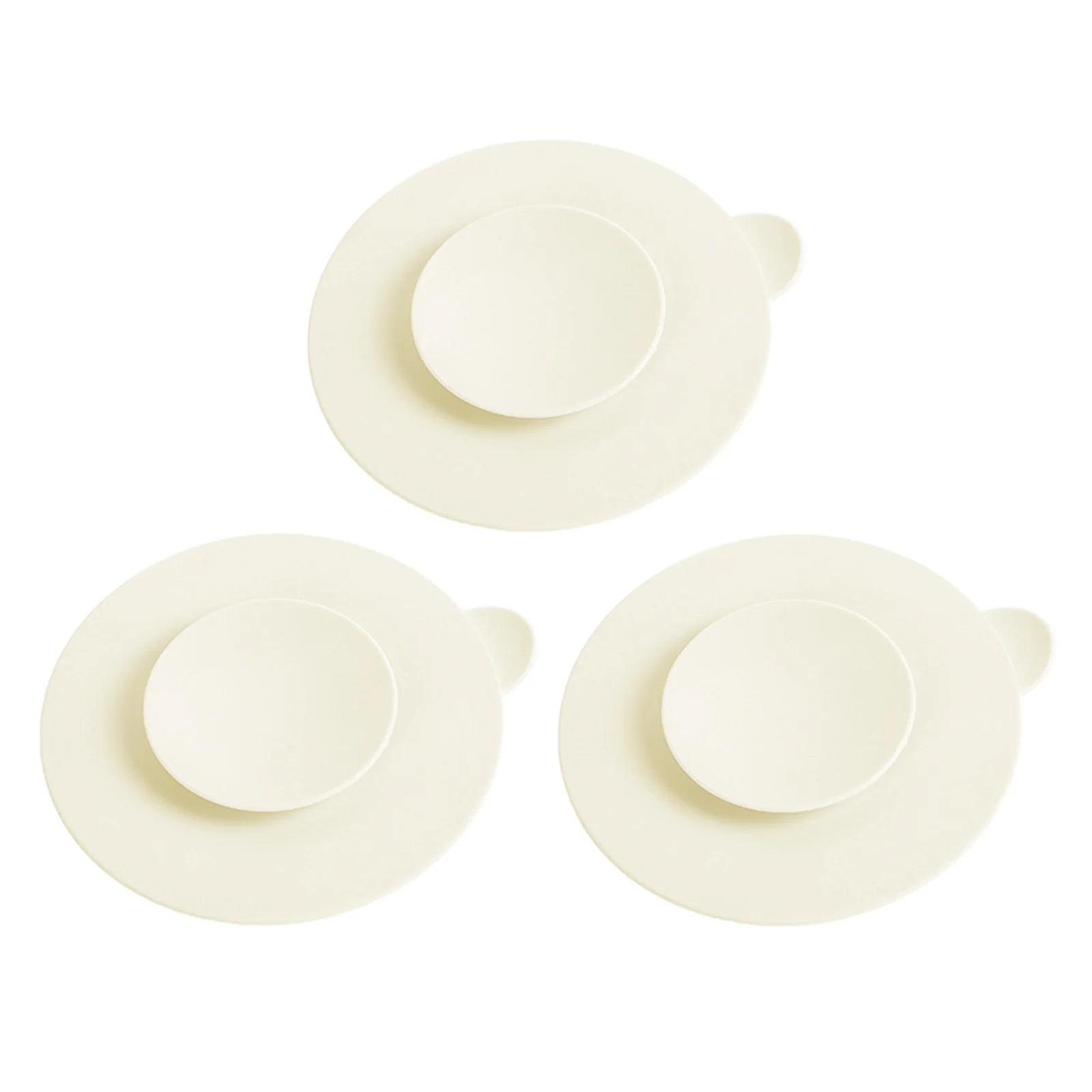 

3pcs Silicone Bowl Mats Baby Tableware Place Mats Pads Non-Slip For Kids Mealtime Coasters Dishware Protection