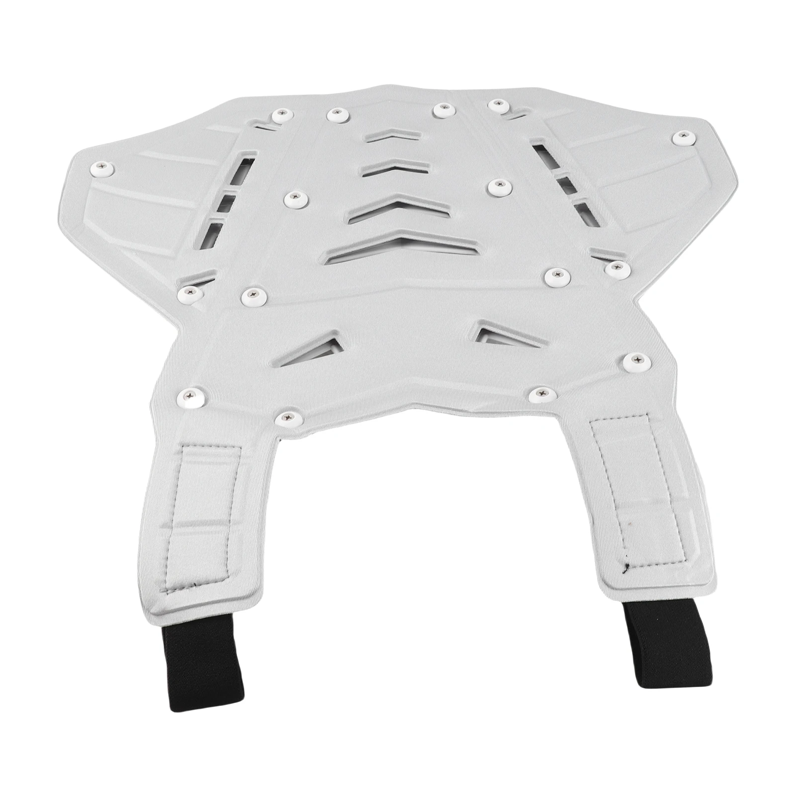 سترة راكب الدراجة النارية Stunt Racing Armor متينة لحماية الدراجة النارية، صدرية بيضاء #3