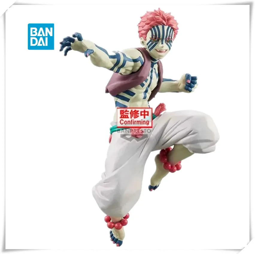 

Bandai Original BANPRESTO Anime Demon Slayer VIBRATION STARS LIMITED Akaza PVC Action Figure Collectible Model Toy Gifts