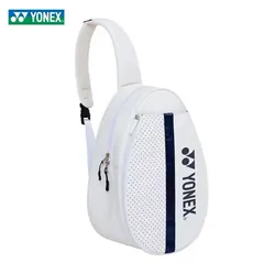 Yonex-Genuine One Shoulder Badminton and Tennis Crossbody Bag, Mini Compact Lightweight Portable Sports Bag, Tennis Accessories