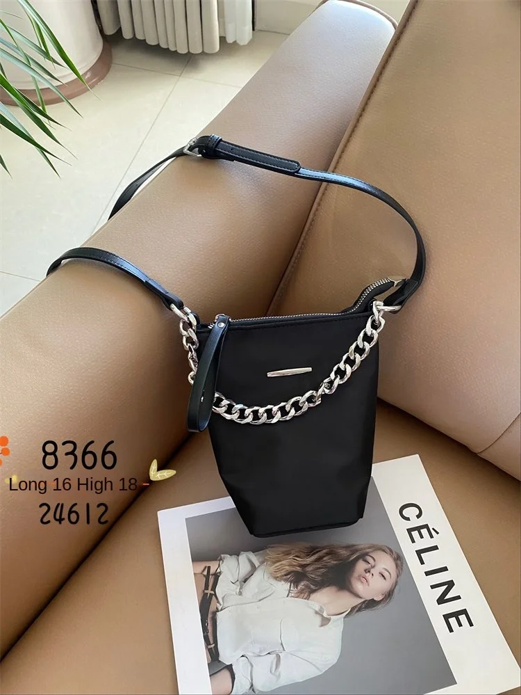 

Nylon Hobos Crossbody Bags Solid Casual Zipper Women's Bags 2024 Fashion High Capacity Solid Color Single Shoulder Totes Bag