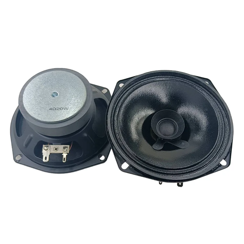 SOTAMIA 1 Uds 119mm 4,5 pulgadas Tweeter medio altavoz de rango completo 4 Ohm 20W cono de papel Tweeter taza altavoz de transmisión al aire libre