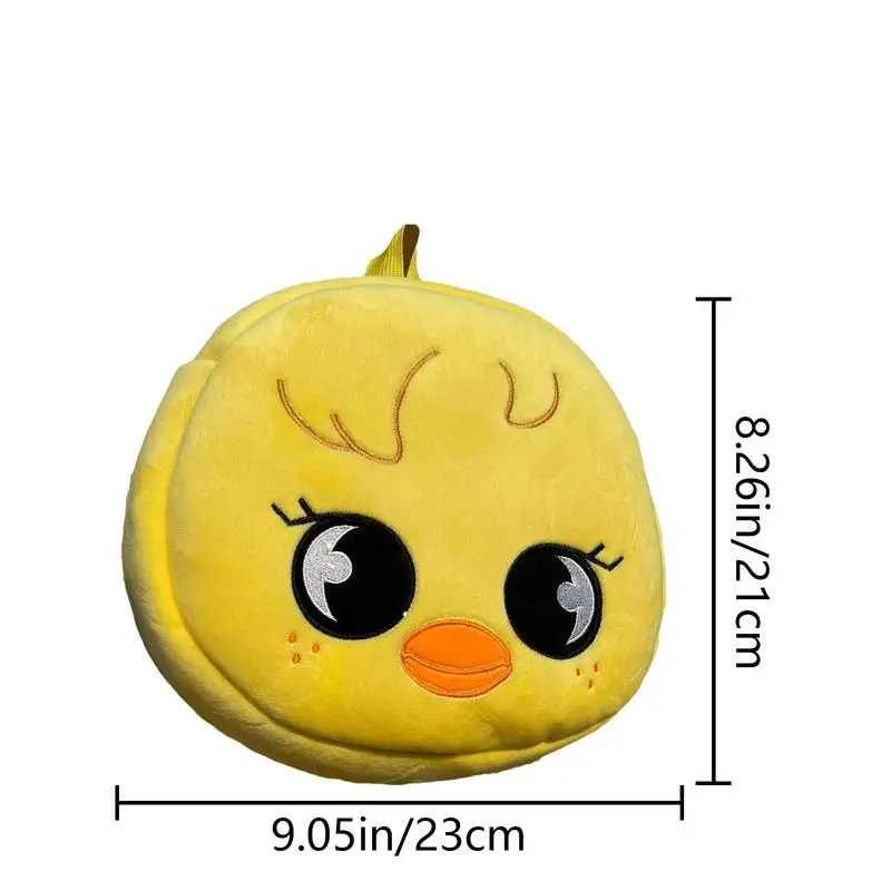 Sac à dos animal en peluche de dessin animé pour enfants, sac d'école animal en peluche, sac à dos animal en fourrure, mignon, voyage, pique-nique, 03