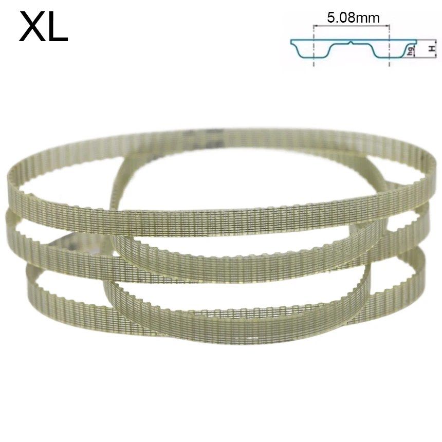 

444XL 460XL 570XL 630XL 348XL 374XL 480XL 560XL 670XL 5.08mm Pitch PU Steel Wire Trapezoidal Cogged Synchronous Timing Belt