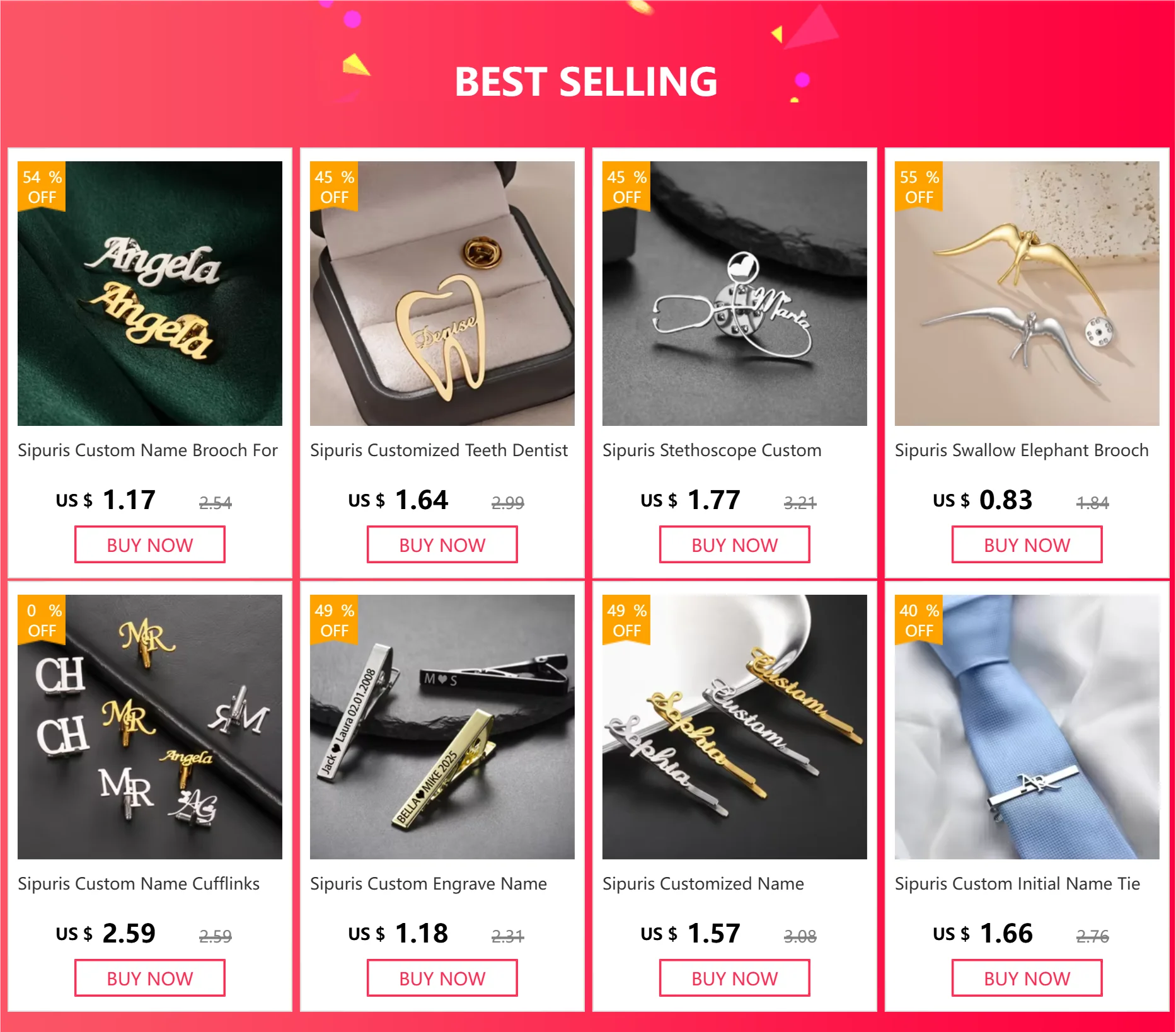 Sipuris Personalisierte Doppel-Namenskette Unendliche Liebe Herz Individuelle Anpassung Goldener Choker Edelstahl-Schmuck Geschenke – Detail 1