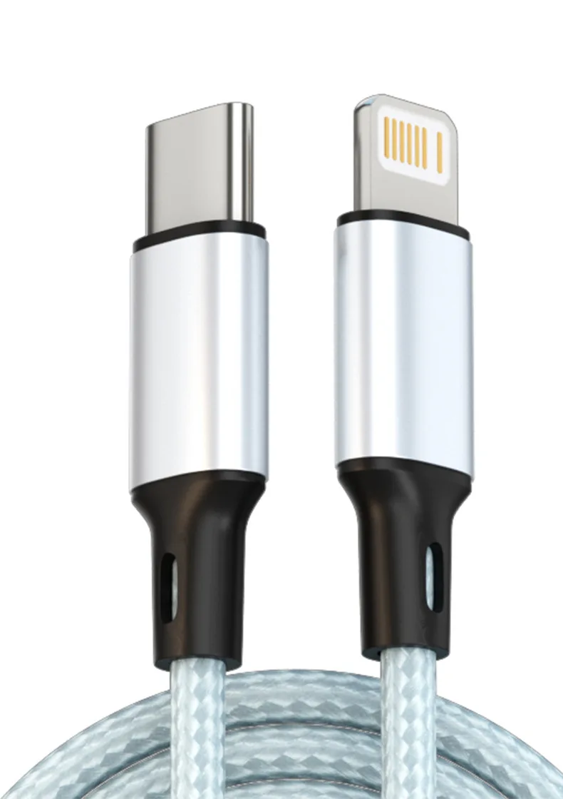 35W PD Braid Fast Charge Cable For Apple iPhone 11 12 Pro 13 Mini 14  Plus 7 8 XS MAX XR iPad Air 3 Type C Quick Line USB-C Cord