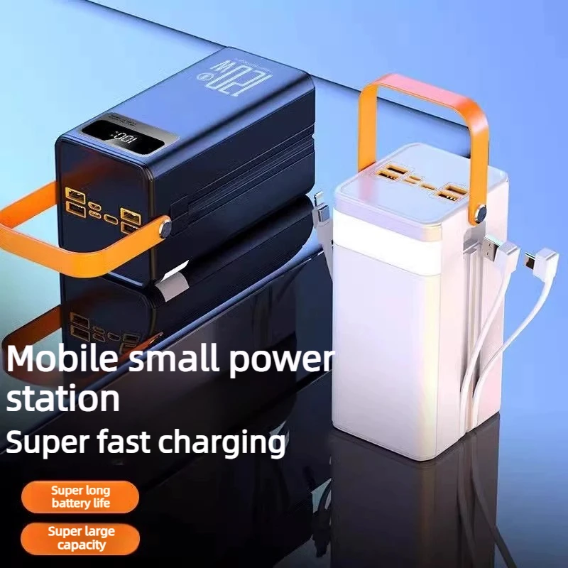 50000/100000mAh 120W for Home Camping Mobile Phone Emergency Power Supply Portable Outdoor Energy Storage Power Bank Battery - view 2