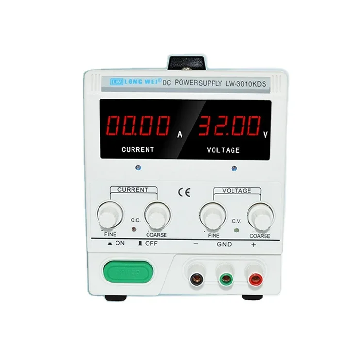 

Блок питания LW3010KDS 300W, 30В 10А, регулируемый, переменного тока, для зарядки