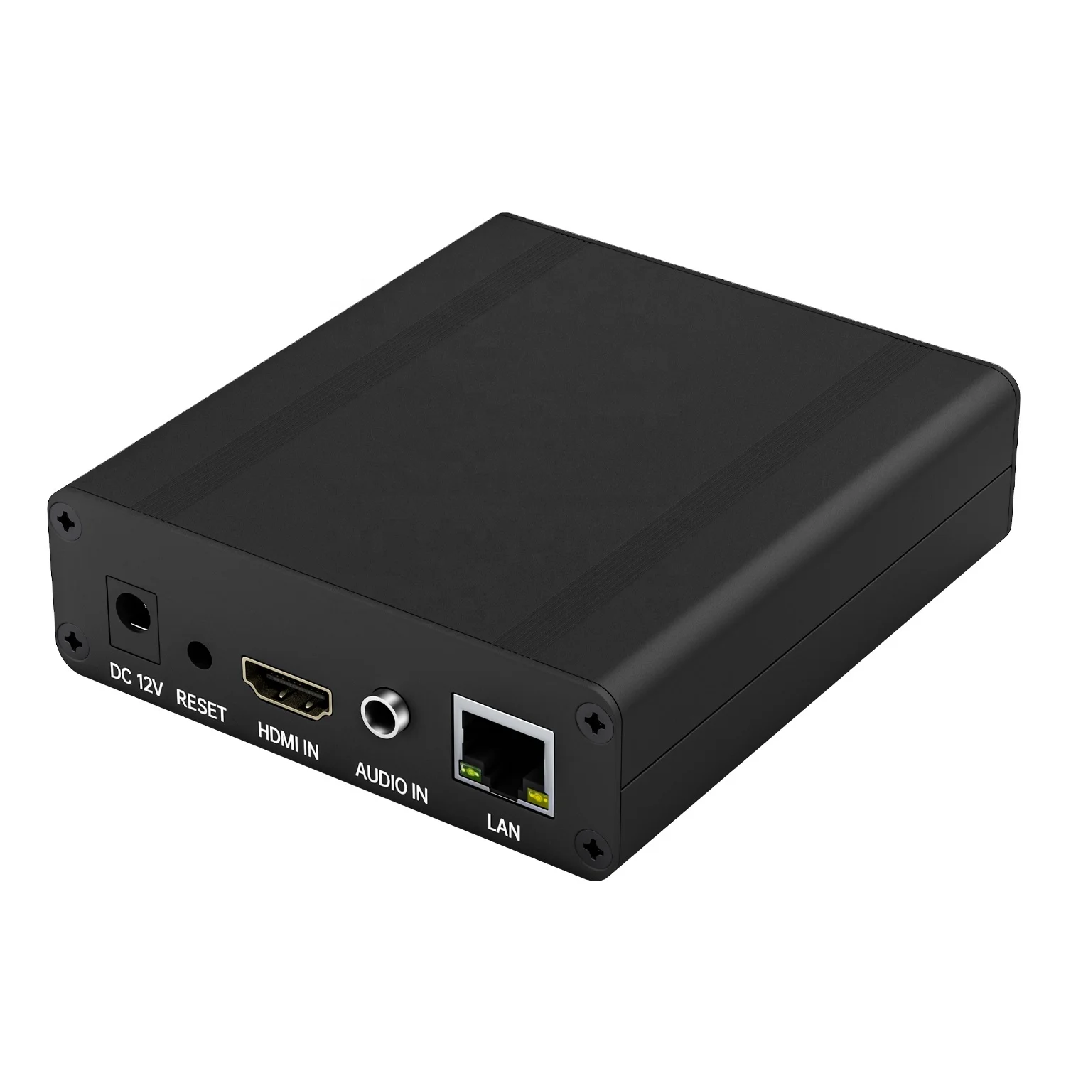 RTSP SRT RTMP UDP H.265 H.264 HDMI a IP Caja de captura de vídeo Codificador de corriente Cámara transmisora de baja latencia