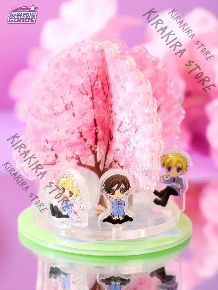 

Ouran High School Host Club Fujioka Haruhi Mini Acrylic Standing Plate Genuine Peripheral Ornament Official Small Tree Decor