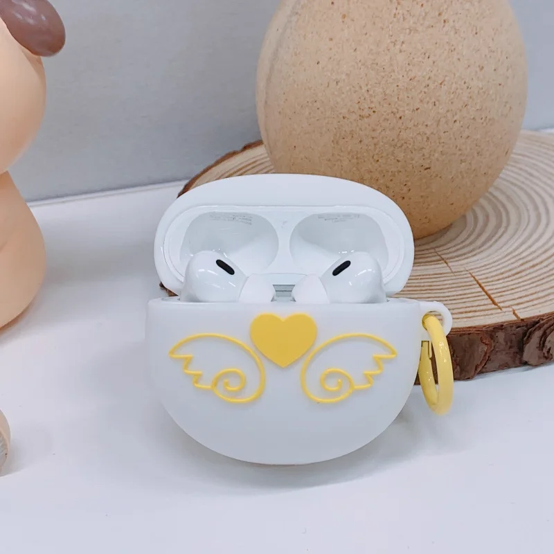 Shugo Chara Guardian Egg Housse pour écouteurs Accessoire décoratif sur le thème de l'anime pour AirPods 1/2 Étui de protection Cadeau de Noël unique