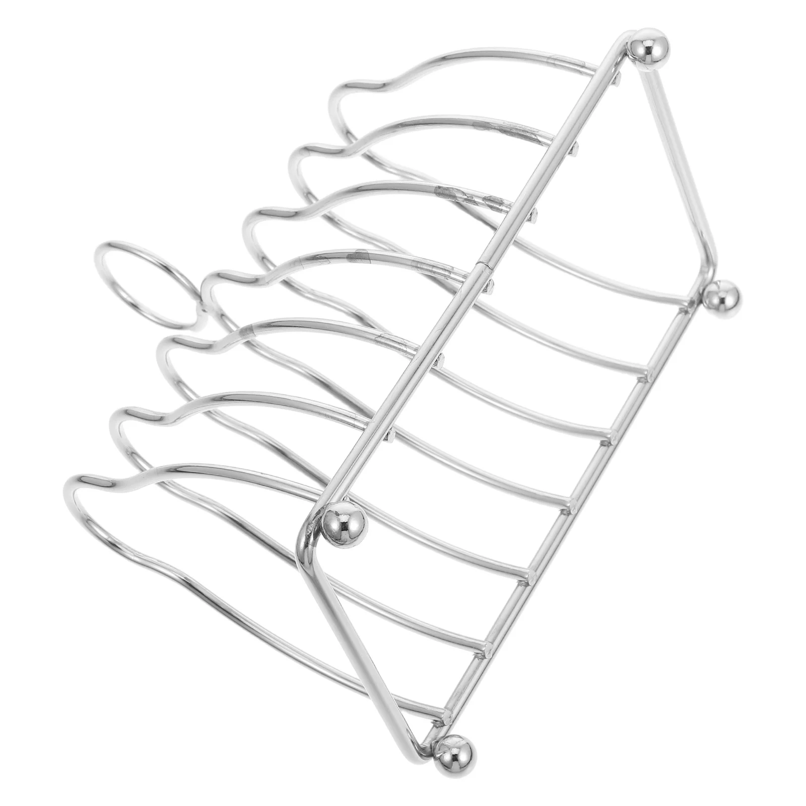 

Stainless Steel Bread Rack Shelf Multifunctional Kitchen Home Storage Loaf Slicer Toast Holder Pan Lid Organizer