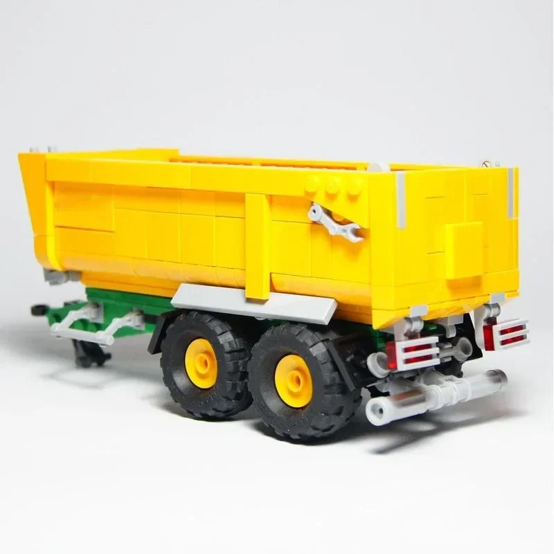 

MOC-110916 грузовой самосвал, транспортный грузовик, самосвал, прицеп, строительный блок, модель-3355, детали, детские строительные блоки на день рождения, игрушки, подарки