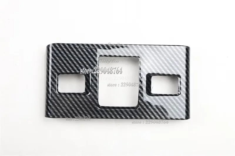 LHD RHD For subaru WRX WRX STi 2014-2019 ABS Carbon Automatic Gear Shift Box Gearbox Handbrake Cover Trim Car Styling - view 4