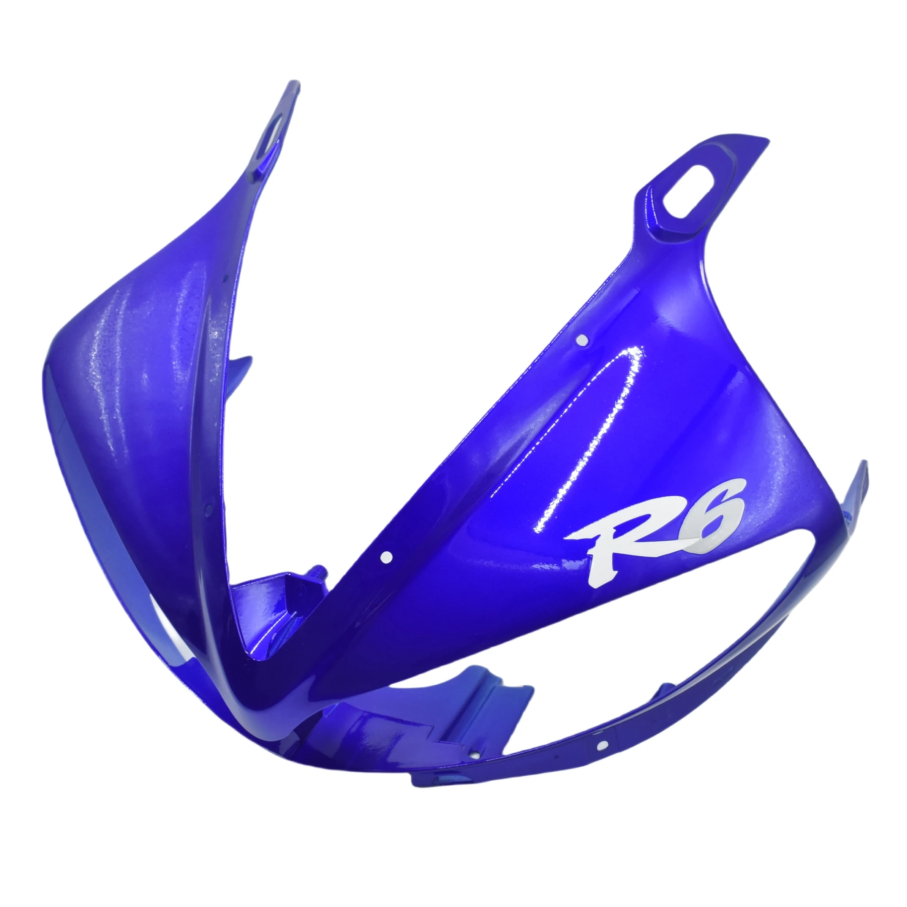 

Fit For YAMAHA 2003 YZF R6 YZF-R6 Motorcycle Accessories Front Fairing Nose Headlight Upper Cowl YZFR6