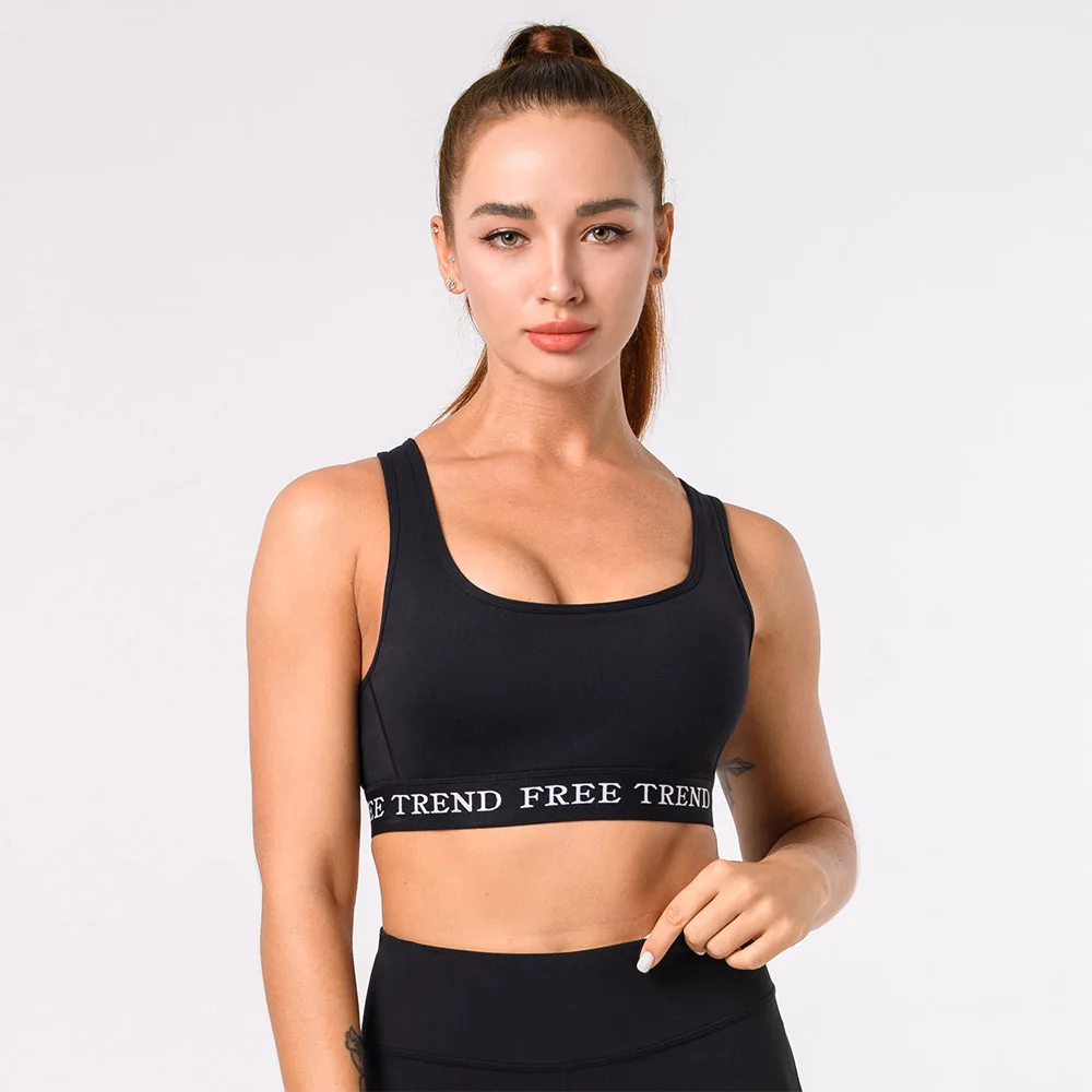 

Rosielars 2024 Women Clothing Sport Bra Yoga Corset Tops Gym T-shirt Sports Tank Running Shirts Chest Pad y2k Crop Top Cpe Mujer