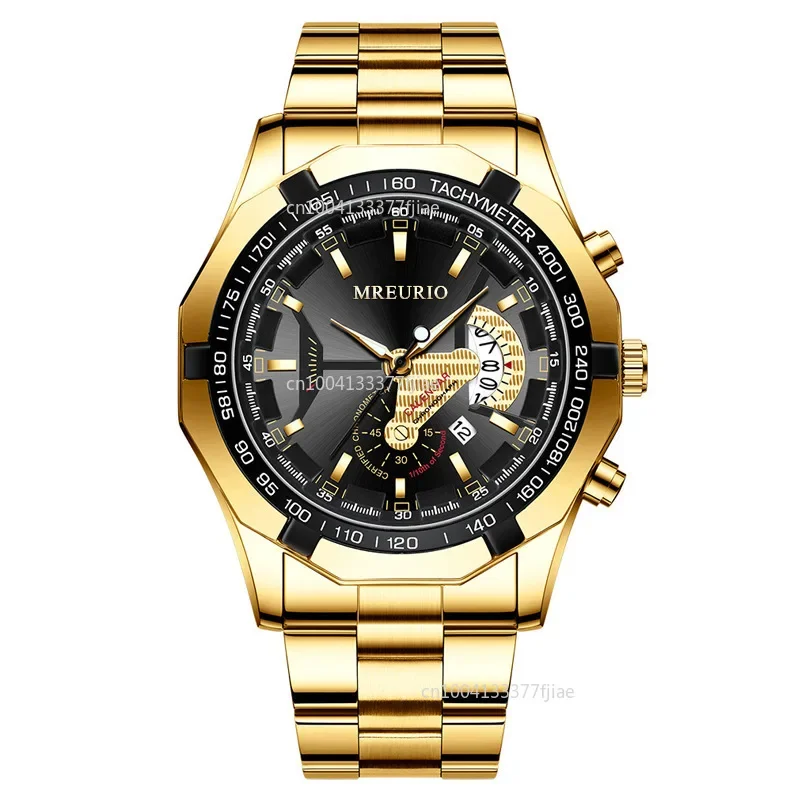 

2024 Top Brand Luxury Watch Fashion Casual Military Quartz Sports Wristwatch Full Steel Waterproof Men's Clock Relogio Masculino