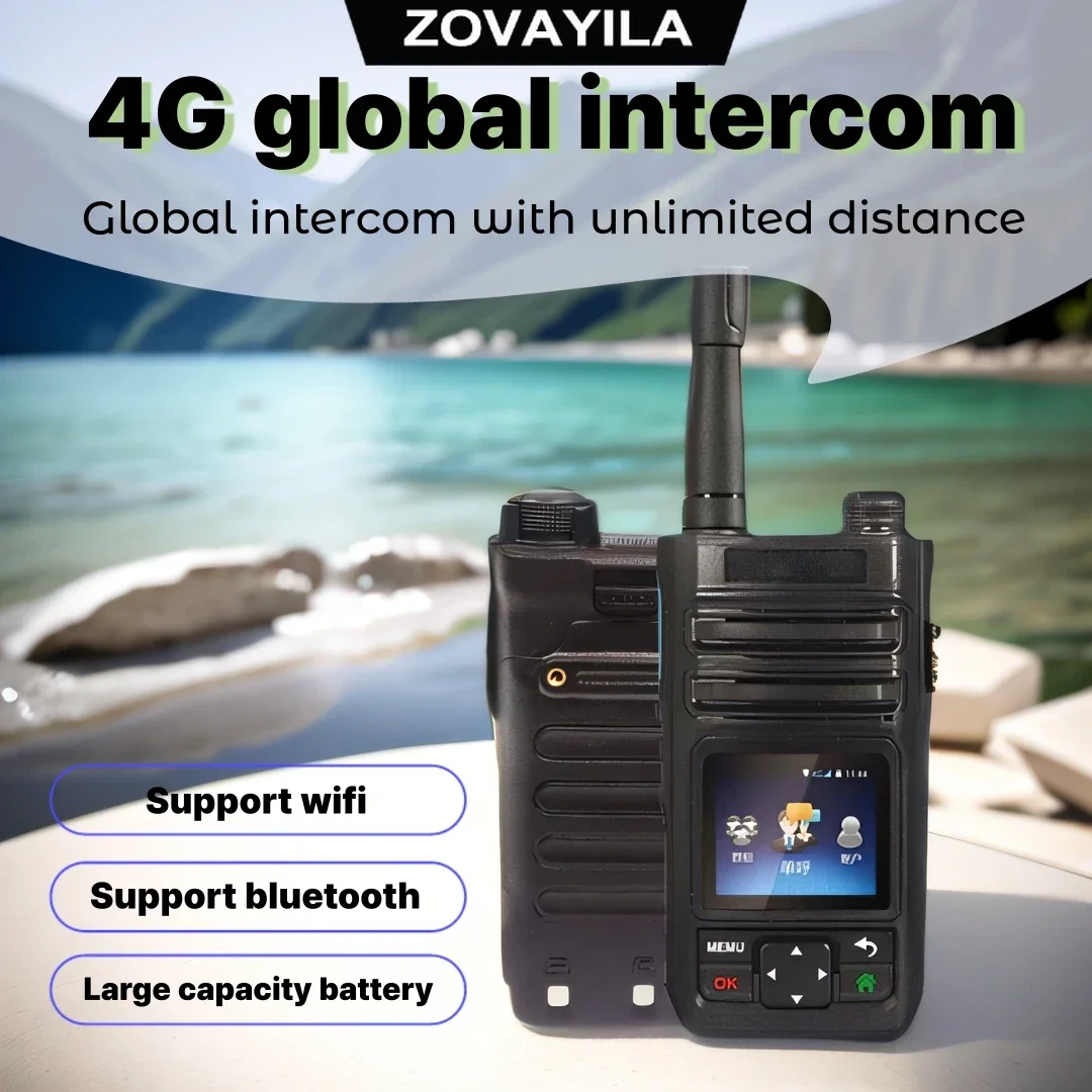 

For ZELLO Global Walkie Talkie Unlimited Distance 4G Full Netcom Outdoor Public Network Plug-in ZELLO Platform