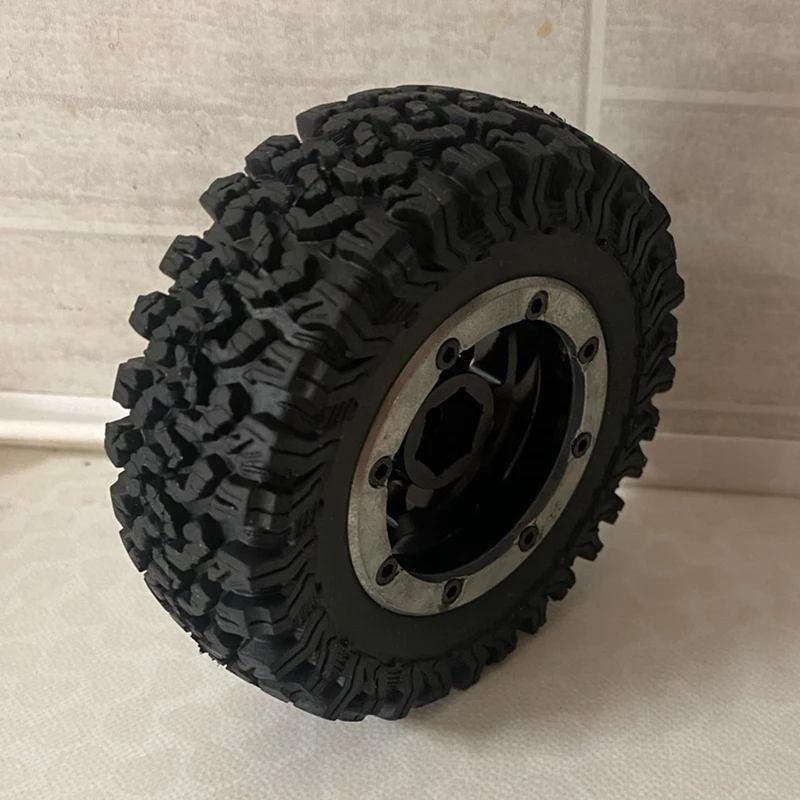 4 szt. 1.9 opona koło opona 90Mm czarna dla zdalnie sterowany samochód gąsienicowy 1/10 Traxxas TRX4 RC4WD D90 osiowy SCX10 II III Redcat MST