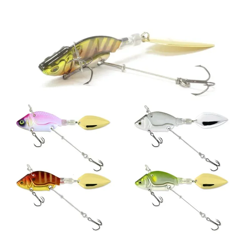 

Luya s full swimming layer VIB s Spinning metal glitter sinking s Top fishing gear Good fishing helper utility