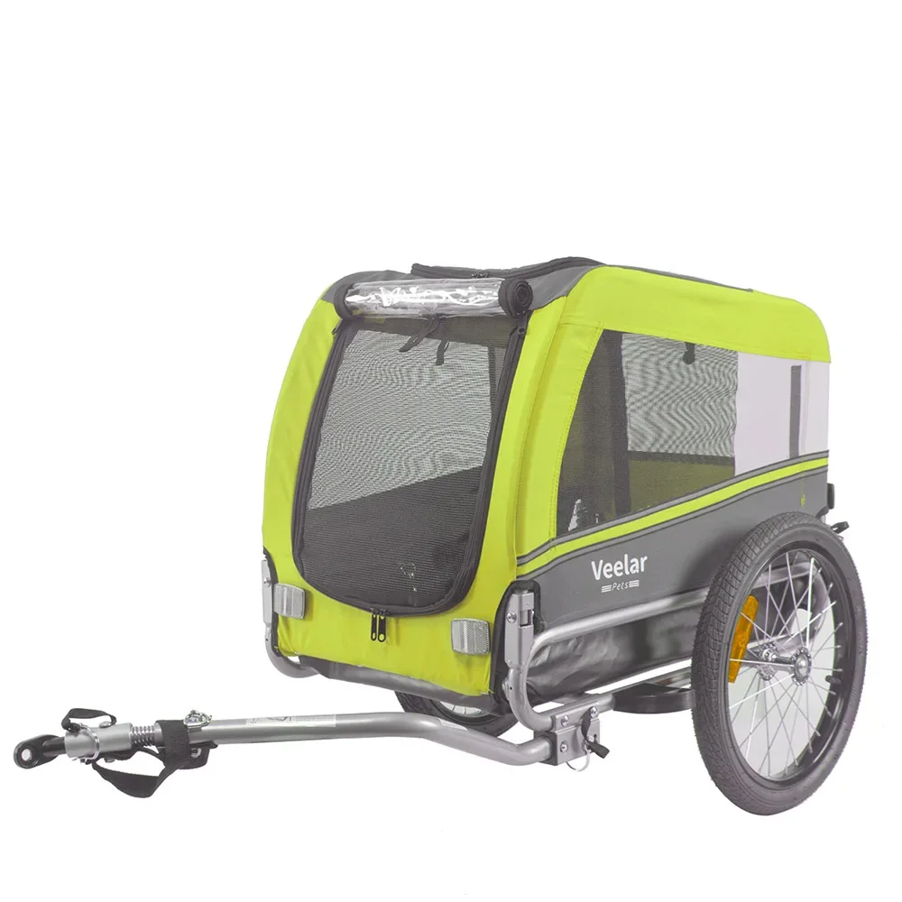 

Pet Bike Trailer Bicycle Trailer For Small Or Medium Sized Up To 18 Kgs/40 Lbs