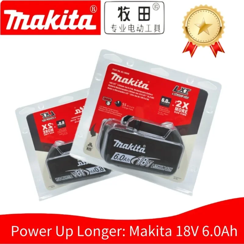 

В комплект входит чехол для аккумулятора: аккумулятор Makita 18 В, 6,0 Ач. , Защитная батарея Makita 18 В для хранения и транспорта.