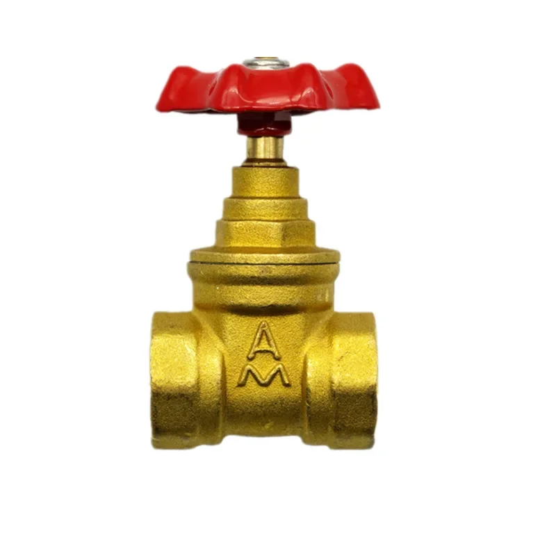 

Z15 gate valve thickened 4 points 6 points brass thread table front main water pipe manual valve switch