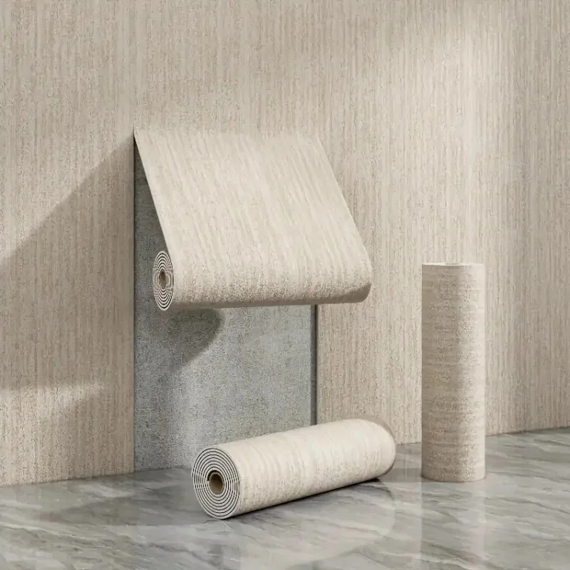 Thicken 3D Stone Wall Panels Self Adhesive Wallpaper Waterproof Flexible Peel & Stick Wall Sticker for Living Room Bedroom Decor