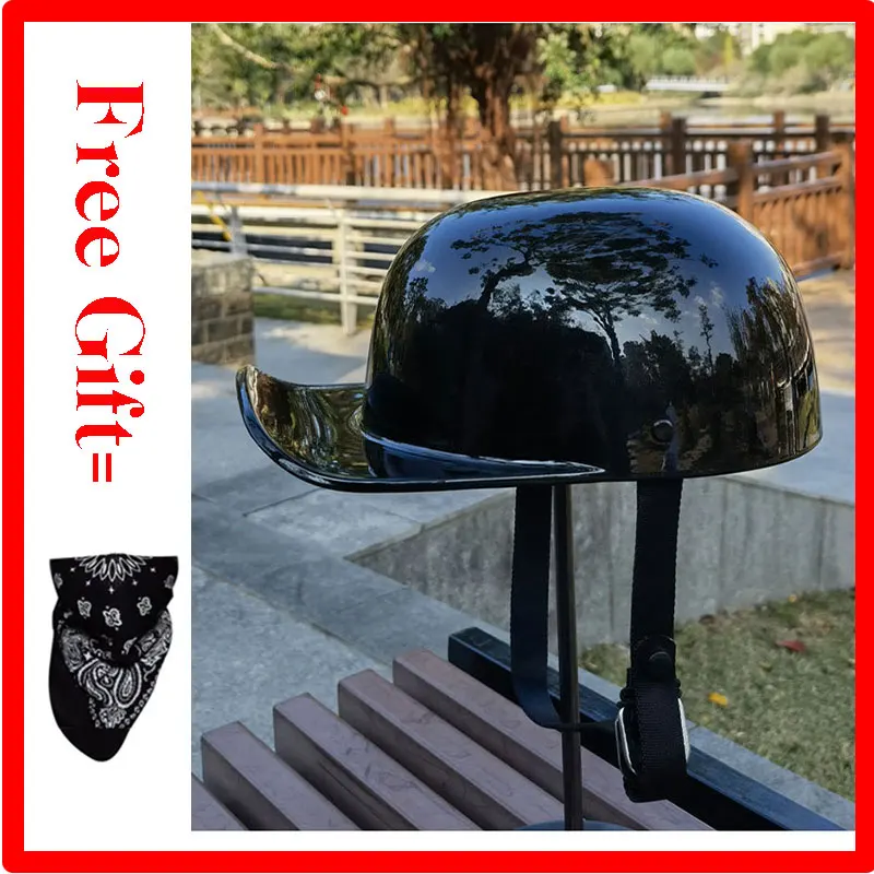 Motorcycle Venom Helmet Retro Baseball Cap Motorcycle Baseball Cap Accessories Vitange Duck Helmet Dot Casco Moto Motorbike BQ1