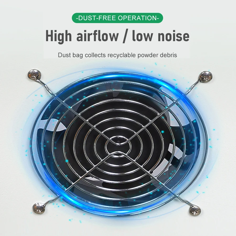 200W Jewelry Polishing Machine Bench Buffer Polisher 220V Variable Speed Jewelry Polisher Machine with Dust Collector