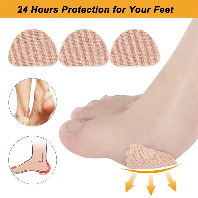 Pexmen 3/6/15Pcs Moleskin Flannel Tape Adhesive Pads Anti-wear Heel Sticker Prevent Blister Foot Pain Relief Reduce Friction Pad