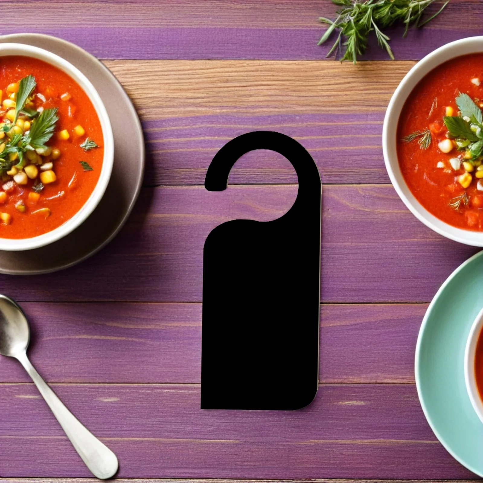 6 قطعة السبورات البيضاوية الصغيرة مقبض الباب الشنق على الوجهين قابلة لإعادة الاستخدام السبورة العلامات لغرفة النوم خزانة المطبخ الديكور تسجيل #5