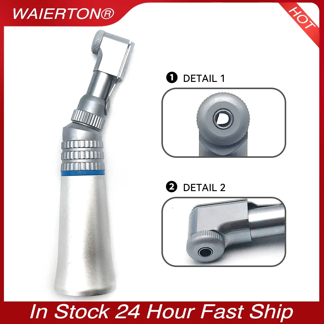 Rękojeść stomatologiczna NSK o niskiej prędkości do polerowania Mikrosilnik kątowy prosty z 2/4 otworami Silnik Turbina powietrzna Złącze typu E