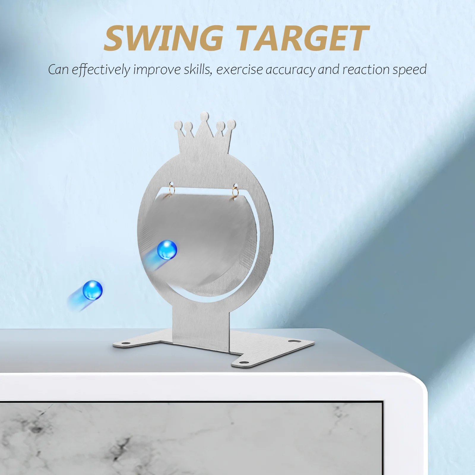 تدريب الهدف الدوار، هدف إطلاق نار معدني دوار واقعي، إعادة ضبط تلقائي لنطاق الممارسة الداخلي والخارجي #3