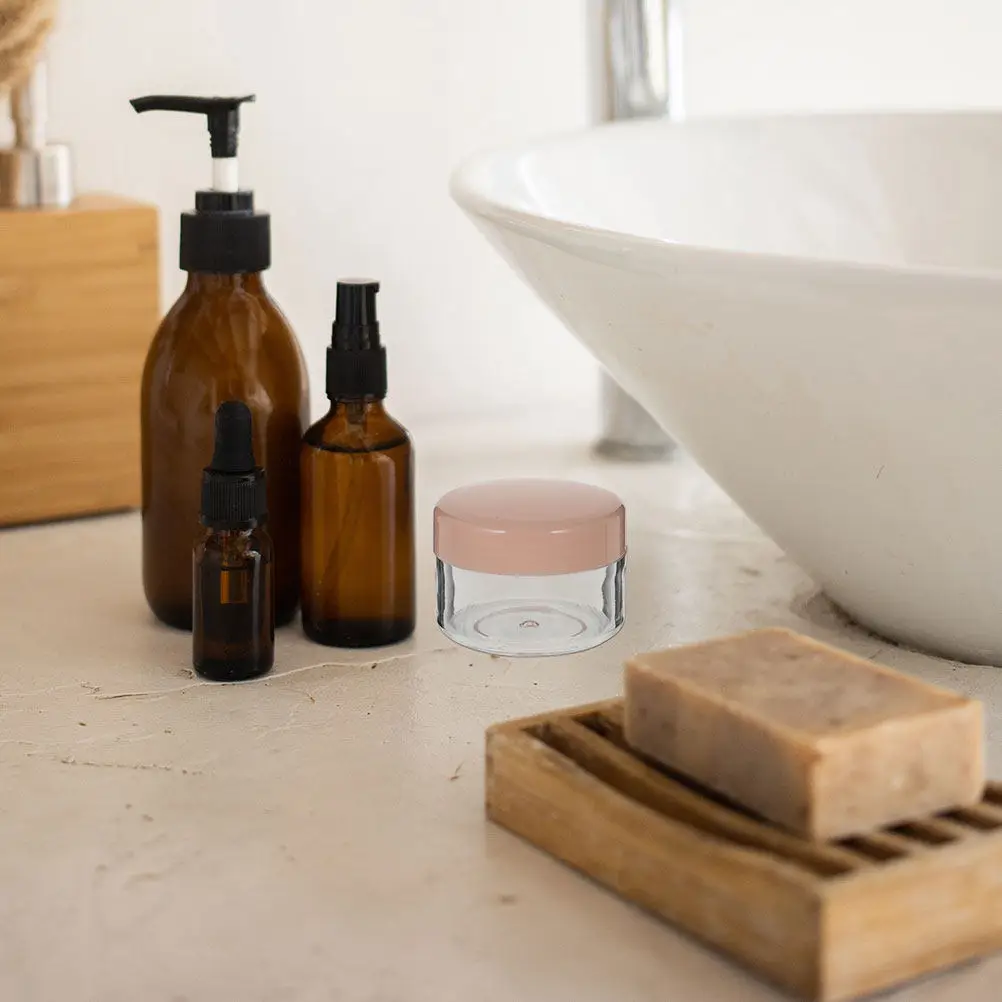 

20 шт. многофункциональных контейнеров-футляров, маленькие прозрачные емкости для лосьонов и увлажняющих кремов, футляры для кремов