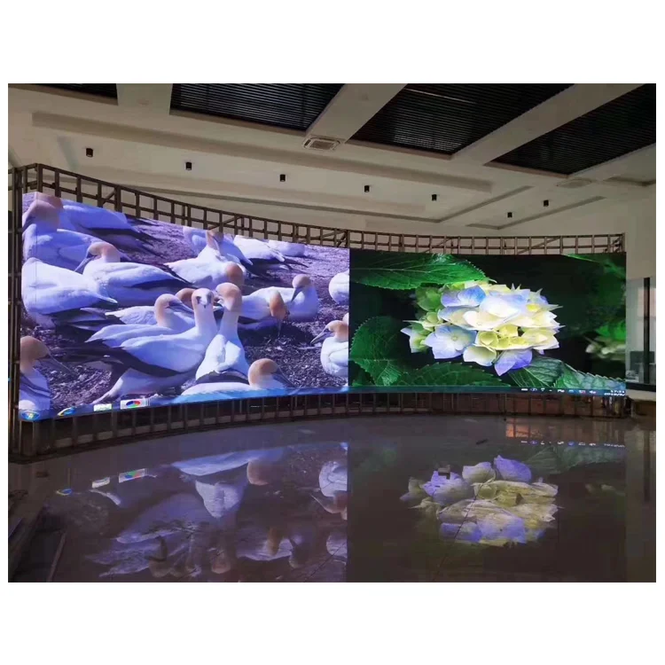 P1.53 Display da interno a LED da 640 * 480 mm a colori ad alta definizione per esposizioni video Schermo capacitivo con funzione di centri commerciali