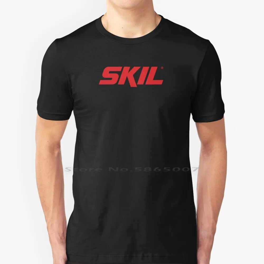 Power Tools-Skil Logo 100% Cotton T Shirt Festool Ridgid Ryobi Black Dekker Kobalt Hart Klein Tools Metabo Ronix Hercules Cable