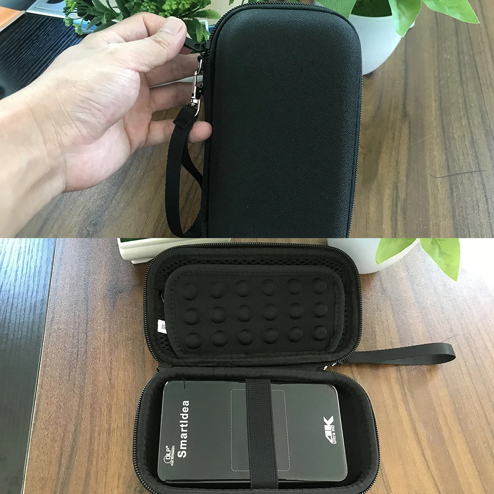 高品質のミニプロジェクターを運ぶためのバッグ,携帯電話の収納バッグ,ポケットプロジェクター,電話の保護ケース,s90 p09