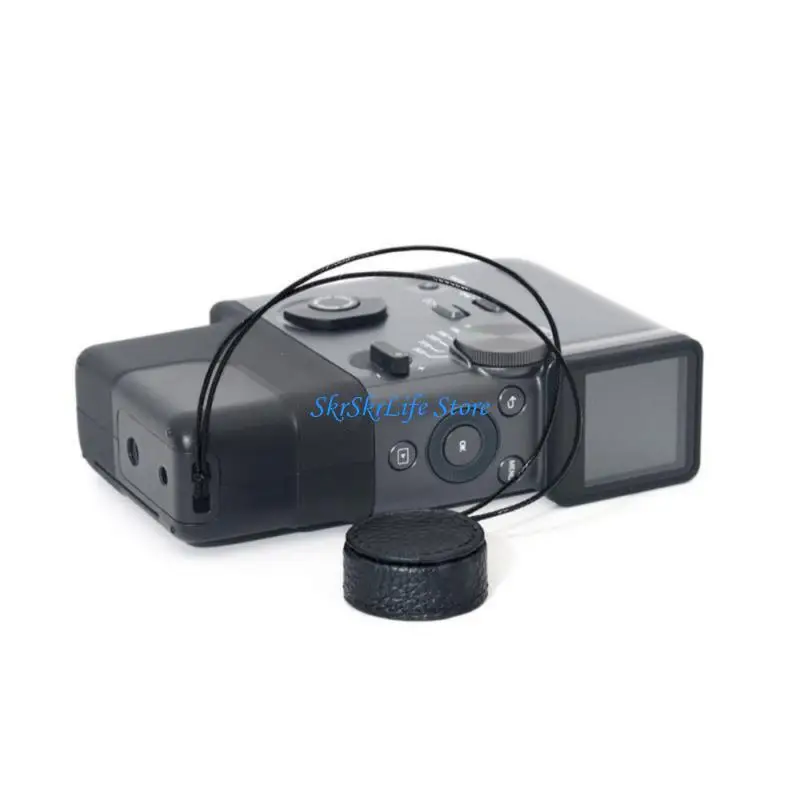 

E65E Fashionable Leather Lens Cap Protector For Mini EVO Cinema Cameras Lens Cover