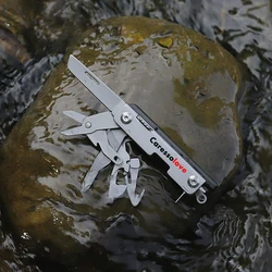 12 In 1 Folding Knife 5Cr15Mov Steel Multitool Pocket Knife EDC Portable Multipurpose Hand Tools Outdoor Survival Gadgets