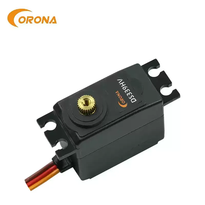 Corona DS339HV DS-339 HV Digital Metal Gear Medium Servo 5,1 kg / 0,13 seg / 32g 6,0 V / 7,4 V para helicóptero de avião RC