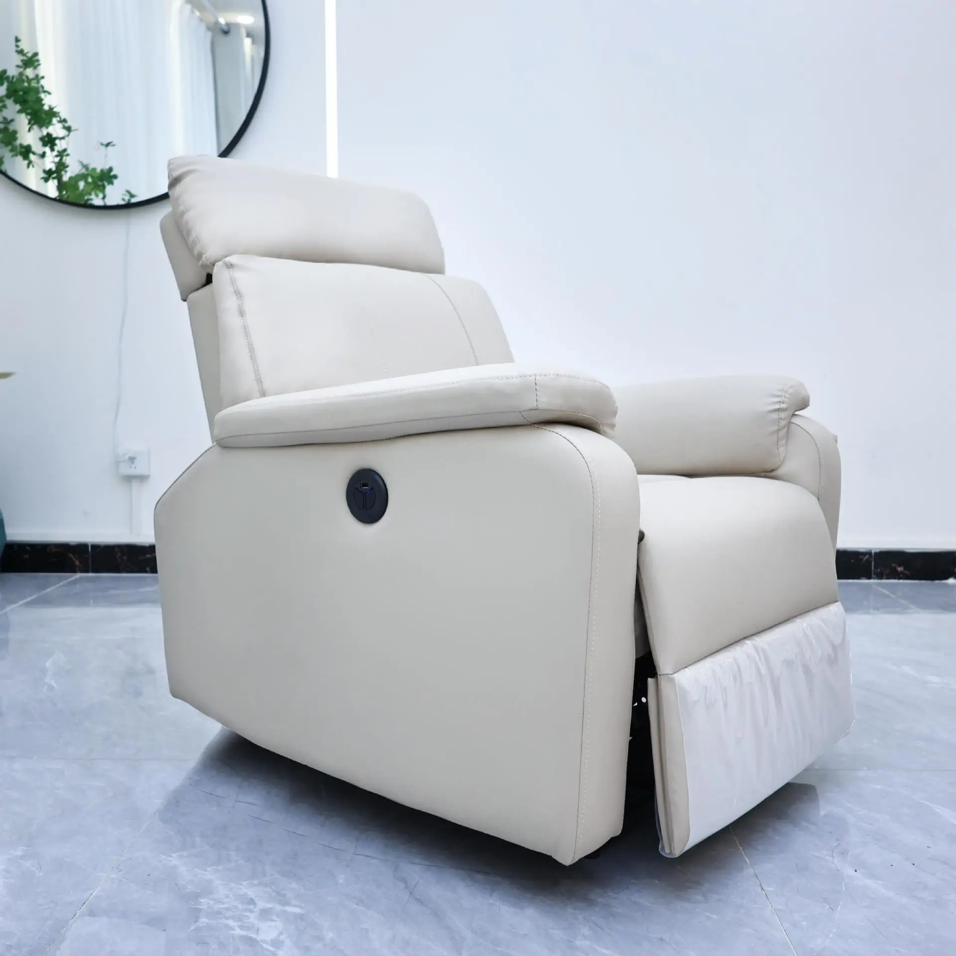 High-end hair salon & hair care center VIP private room hair care chair, manicure sofa, scalp care chair